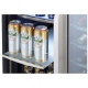 Silhouette DBC7070BLSST Mid Size Refrigerator