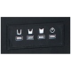 Silhouette DIM3225BLSST Refrigerator
