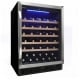 Silhouette Stainless Steel Under Counter Wine Refrigeration (SWC057D1BSS)