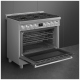 Smeg SPR36UGGX 36 inch Gas Range