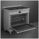 Smeg SPR36UGMX 36 inch Dual Fuel Range