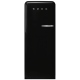 Smeg Black Mid Size Refrigerator (FAB28ULBL3)