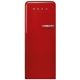 Smeg Red Mid Size Refrigerator (FAB28ULRD3)