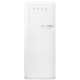 Smeg White Mid Size Refrigerator (FAB28ULWH3)