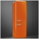 Smeg 24 inch 11.7 cu. ft. Bottom Freezer Refrigerator (FAB32UORRN)