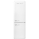 Smeg 24 inch 12.5 cu. ft. White Bottom Freezer Refrigerator (FAB32URWH3)