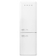 Smeg 24 inch 11.7 cu. ft. White Bottom Freezer Refrigerator (FAB32UWHRN)