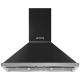 Smeg Black Range Hood (KPF36UAN)