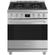 Smeg SPR30UGMX 30 inch Dual Fuel Range