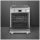 Cuisinière à induction Smeg SPR24UIMX