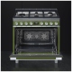 Smeg 36 inch Dual Fuel Range (CPF36UGMOG)