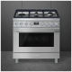 Smeg CPF36UGMX Dual Fuel Range