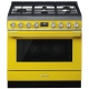 Smeg 36 inch Dual Fuel Range (CPF36UGMYW)
