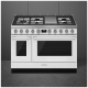 Smeg CPF48UGMWH 48 inch Dual Fuel Range