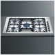 Smeg PGFU36X 36 inch Gas Cooktop