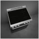 Smeg 30 inch Black Induction Range (SPR30UIMAN)