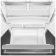 Smeg 36 inch 20.52 cu. ft. French Door Refrigerator (FD36UXIW)