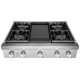 Thermador 36 inch Stainless Steel Gas Cooktop (PCG364WD)