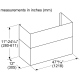 Thermador DC4889W Hood Accessory