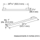 Thermador Masterpiece Series MS22HNDL20 Refrigeration Accessory