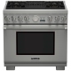 Thermador Professional Series 36 inch Stainless Steel Dual Fuel Range (PRD364NLGC)