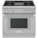 Thermador 36 inch Stainless Steel Dual Fuel Range (PRD364WDHC)