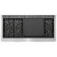 Thermador 60 inch Stainless Steel Dual Fuel Range (PRD606WEG)