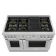 Thermador 48 inch Stainless Steel Gas Range (PRG486WLH)