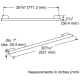 Thermador Masterpiece Series Product Accessory (MS36HNDL20)