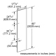 Thermador Stainless Steel Product Accessory (TFL18IR800)