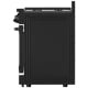 Thor Kitchen Gordon Ramsay 36 inch Black Gas Range (RSG36B)