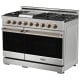 Thor Kitchen Gordon Ramsay RSG48E-BRZ 48 inch Range