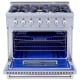 Thor Kitchen 36 inch Stainless Steel Dual Fuel Range (HRD3606U)