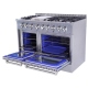 Thor Kitchen HRD4803U 48 inch Dual Fuel Range