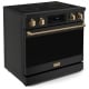 Cuisinière électrique Thor Kitchen Gordon Ramsay RSE36B-BRZ 36 pouce