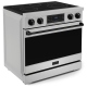 Thor Kitchen Gordon Ramsay 36 inch Stainless Steel Electric Range (RSE36-BLK)