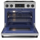 Thor Kitchen Gordon Ramsay RSE36-BLK 36 inch Electric Range