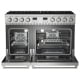 Thor Kitchen 48 inch Stainless Steel Propane Gas Range (ARG48LP)