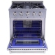 Thor Kitchen HRG3080U 30 inch Gas Range
