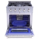 Thor Kitchen 30 inch Stainless Steel Gas Range (HRG3080U)