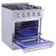 Thor Kitchen HRG3080U Gas Range