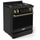 Thor Kitchen Gordon Ramsay RSG30BLP-BRZ 30 inch Propane Gas Range