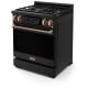 Thor Kitchen Gordon Ramsay 30 inch Black Gas Range (RSG30B-RSG)