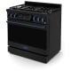 Thor Kitchen Gordon Ramsay 36 inch Black Propane Gas Range (RSG36BLP-BLU)