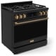 Thor Kitchen Gordon Ramsay RSG36BLP-BRZ 36 inch Propane Gas Range