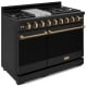 Thor Kitchen Gordon Ramsay RSG48EBLP-BRZ 48 inch Propane Gas Range