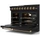 Thor Kitchen Gordon Ramsay 48 inch Black Propane Gas Range (RSG48EBLP-BRZ)