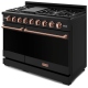 Thor Kitchen Gordon Ramsay 48 inch Black Gas Range (RSG48EB-RSG)