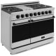 Thor Kitchen Gordon Ramsay RSG48ELP-BLK 48 inch Propane Gas Range