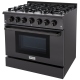 Thor Kitchen HRG3618BS 36 inch Range
